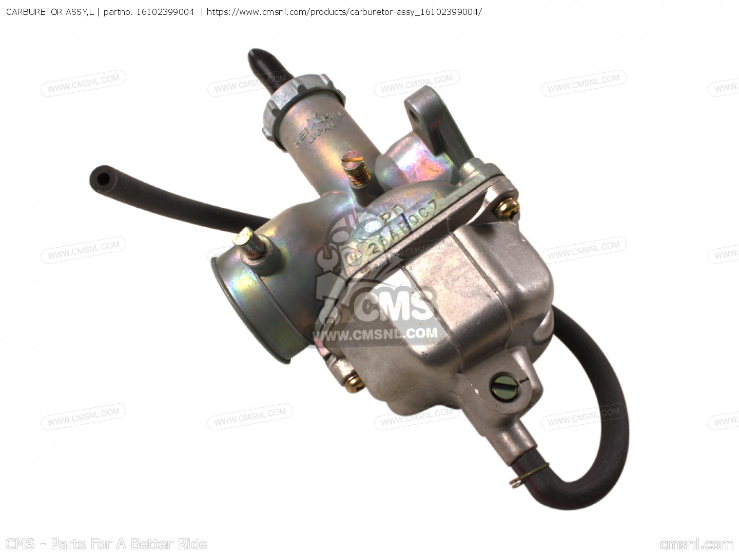 CARBURETOR ASSY,L for CB125T AUSTRALIA order at CMSNL