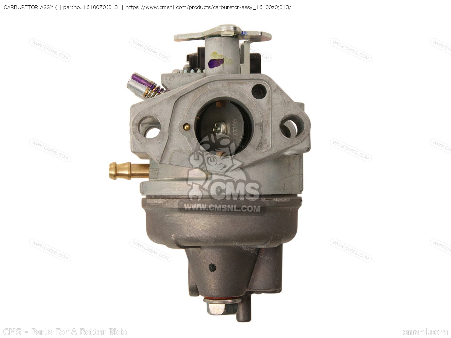 16100Z0J013: CARBURETOR ASSY(S Honda - buy the 16100-Z0J-013 at CMSNL