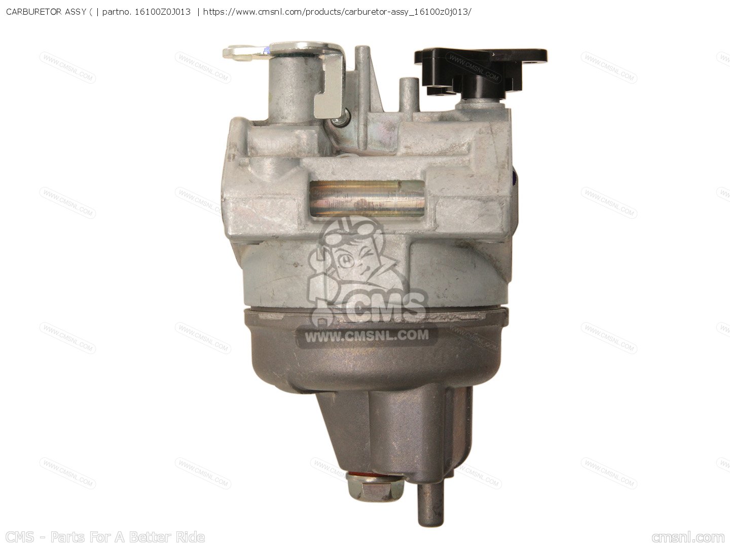 16100Z0J013: CARBURETOR ASSY(S Honda - buy the 16100-Z0J-013 at CMSNL