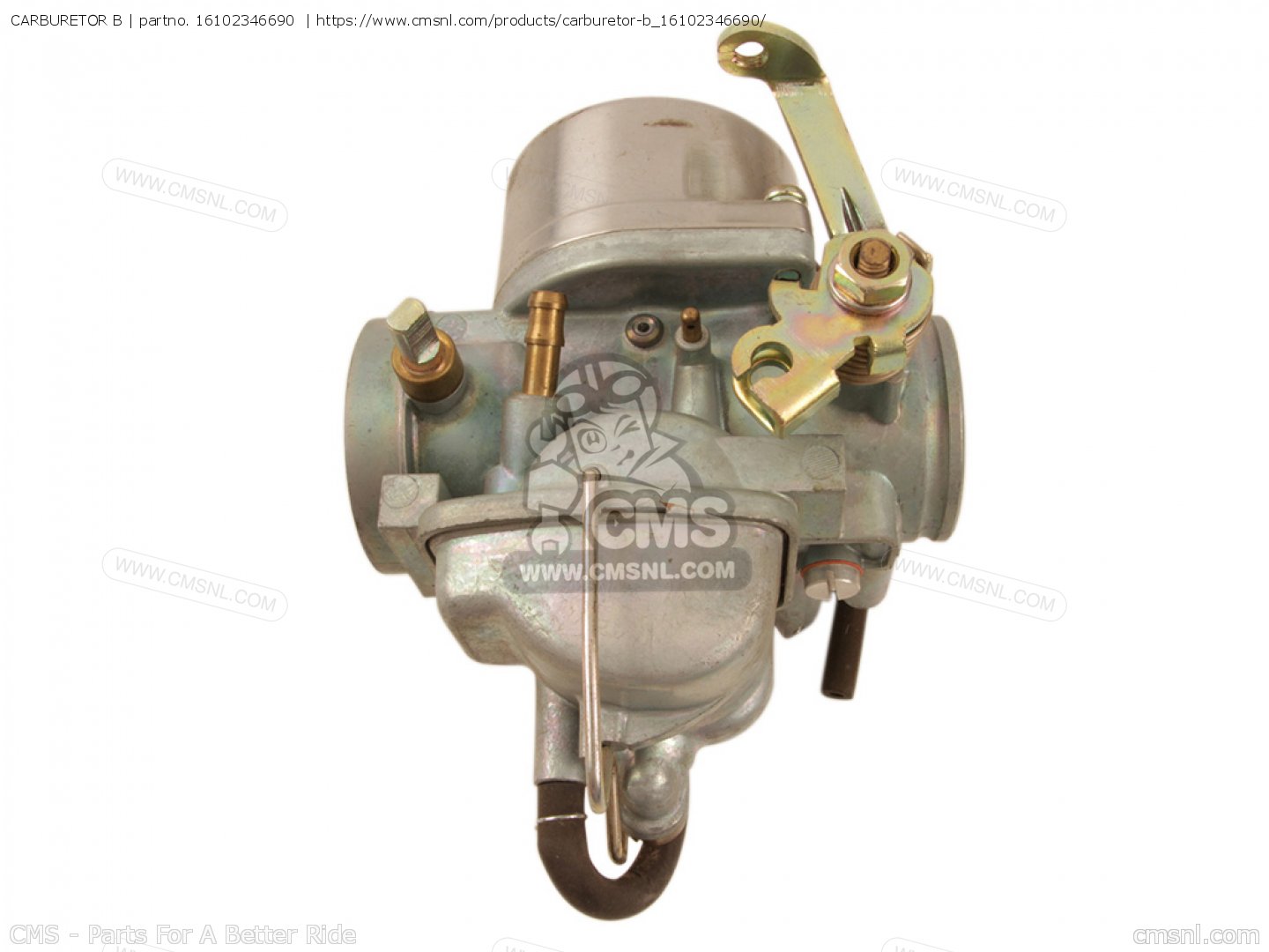 16102346690: Carburetor B Honda - Buy The 16102-346-690 At CMSNL