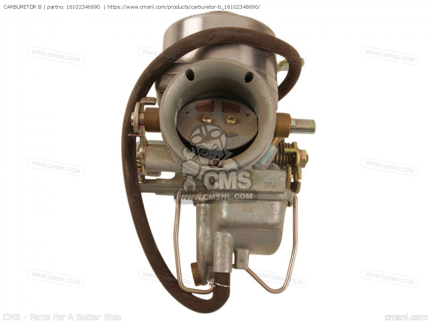 16102346690: Carburetor B Honda - Buy The 16102-346-690 At CMSNL