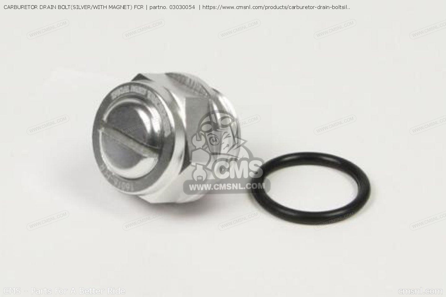 03030054 Carburetor Drain Bolt(silver/with Fcr Takegawa buy