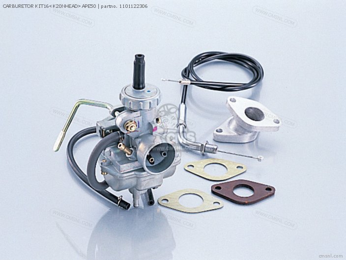 Kitaco CARBURETOR KIT16K20NHEADAPE50 1101122306