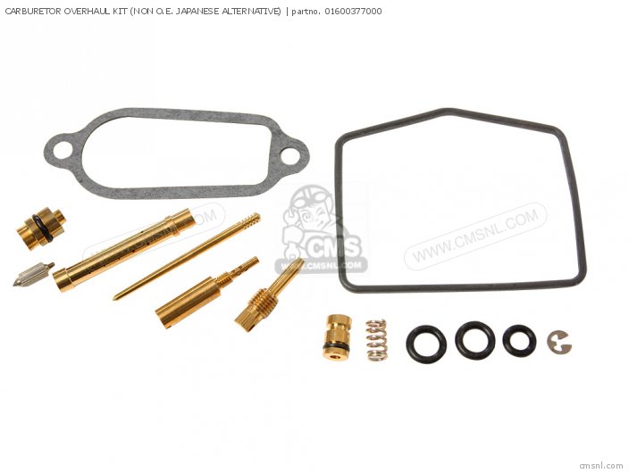 Honda CARBURETOR OVERHAUL KIT 01600377000