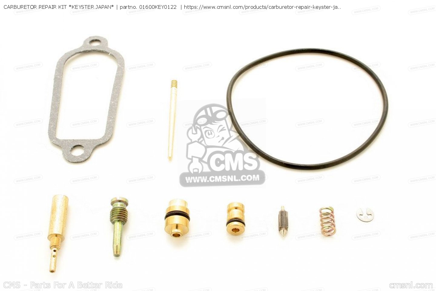 01600KEY0122 Carburetor Repair Kit *keyster Japan* Honda buy the
