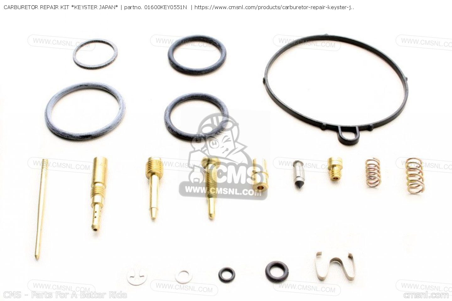 01600KEY0551N Carburetor Repair Kit *keyster Japan* Honda buy the