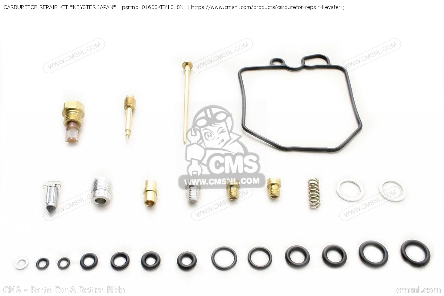 01600KEY1018N Carburetor Repair Kit *keyster Japan* Honda buy the