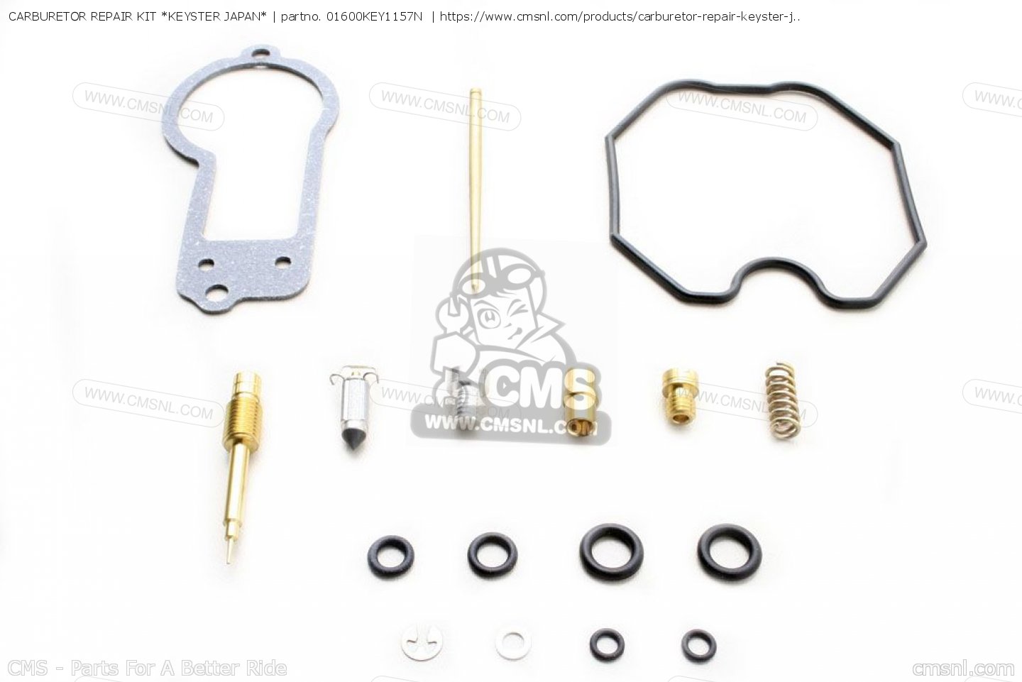 CARBURETOR REPAIR KIT *KEYSTER JAPAN* for CB750K8 FOUR 1978 USA order