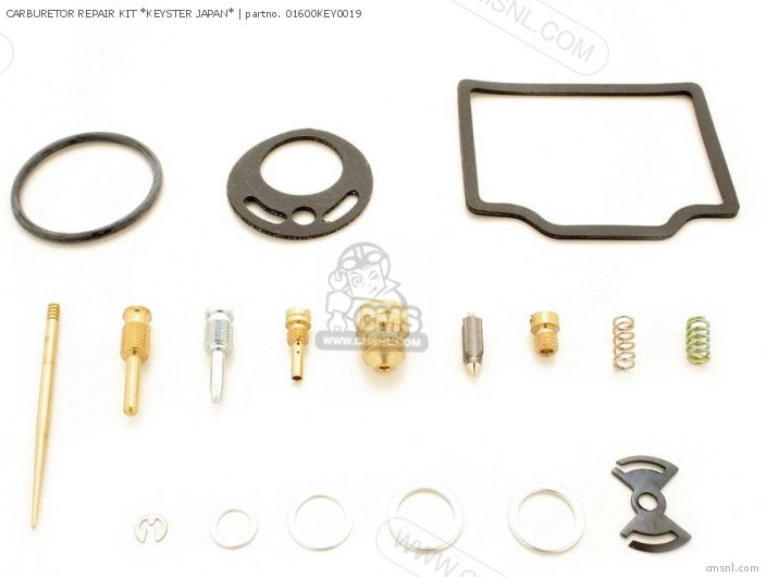 01600KEY0019 Carburetor Repair Kit *keyster Japan* Honda buy the 01600KEY0019 at CMSNL