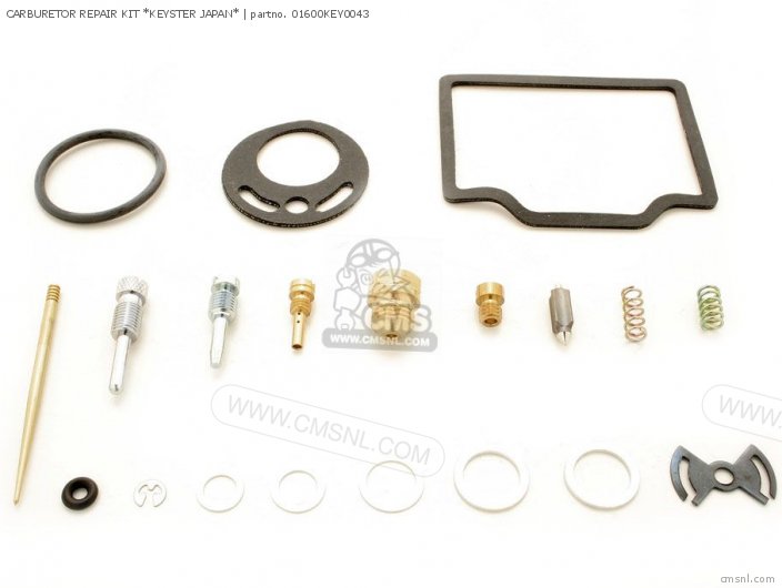 01600KEY0043 Carburetor Repair Kit *keyster Japan* Honda buy the 01600KEY0043 at CMSNL