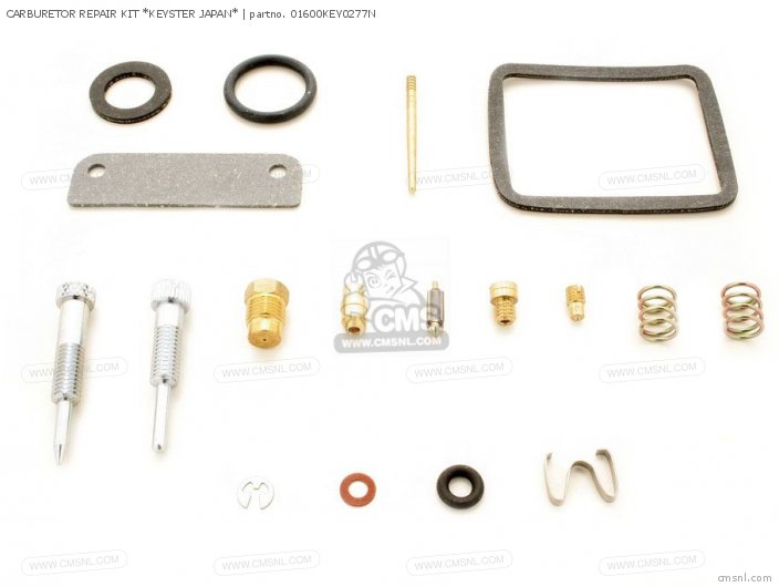 01600KEY0277N Carburetor Repair Kit *Keyster Japan* Z50A