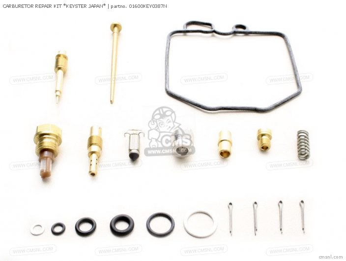 CARBURETOR REPAIR KIT *KEYSTER JAPAN* for GL1100 GOLDWING 1980 (A) USA