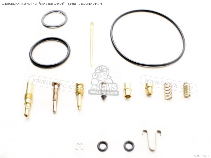 Honda CARBURETOR REPAIR KIT *KEYSTER JAPAN* 01600KEY0447N