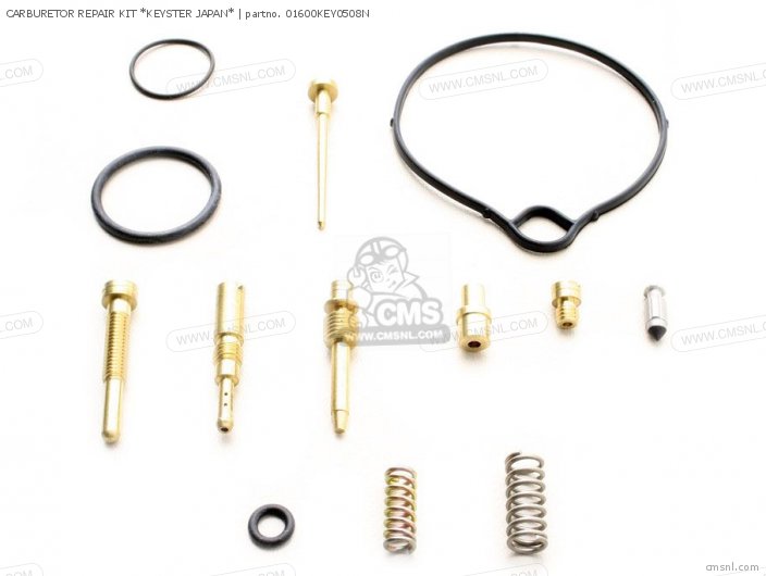 CARBURETOR REPAIR KIT *KEYSTER JAPAN* for CH80 ELITE 80 1989 (K) USA