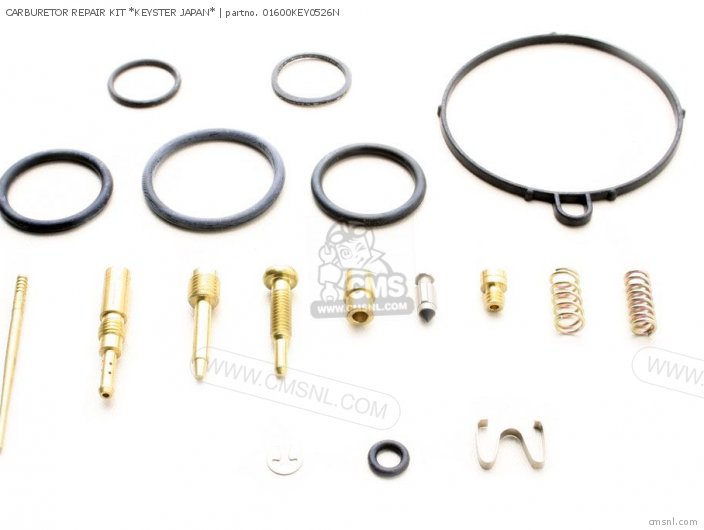 01600KEY0526N Carburetor Repair Kit *keyster Japan* Honda buy the 01600KEY0526N at CMSNL