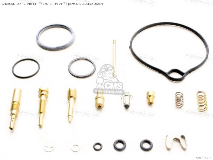 Honda CARBURETOR REPAIR KIT *KEYSTER JAPAN* 01600KEY0528N