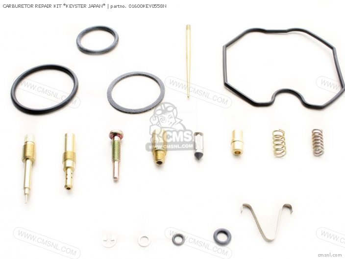 Honda CARBURETOR REPAIR KIT *KEYSTER JAPAN* 01600KEY0558N