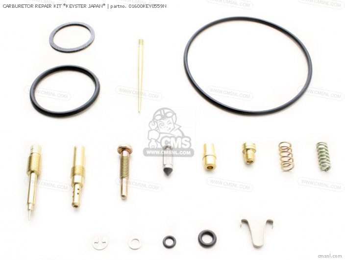 Honda CARBURETOR REPAIR KIT *KEYSTER JAPAN* 01600KEY0559N