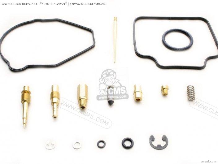 Honda CARBURETOR REPAIR KIT *KEYSTER JAPAN* 01600KEY0562N