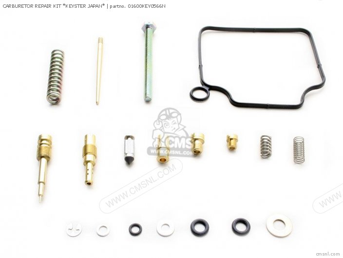 Honda CARBURETOR REPAIR KIT *KEYSTER JAPAN* 01600KEY0566N