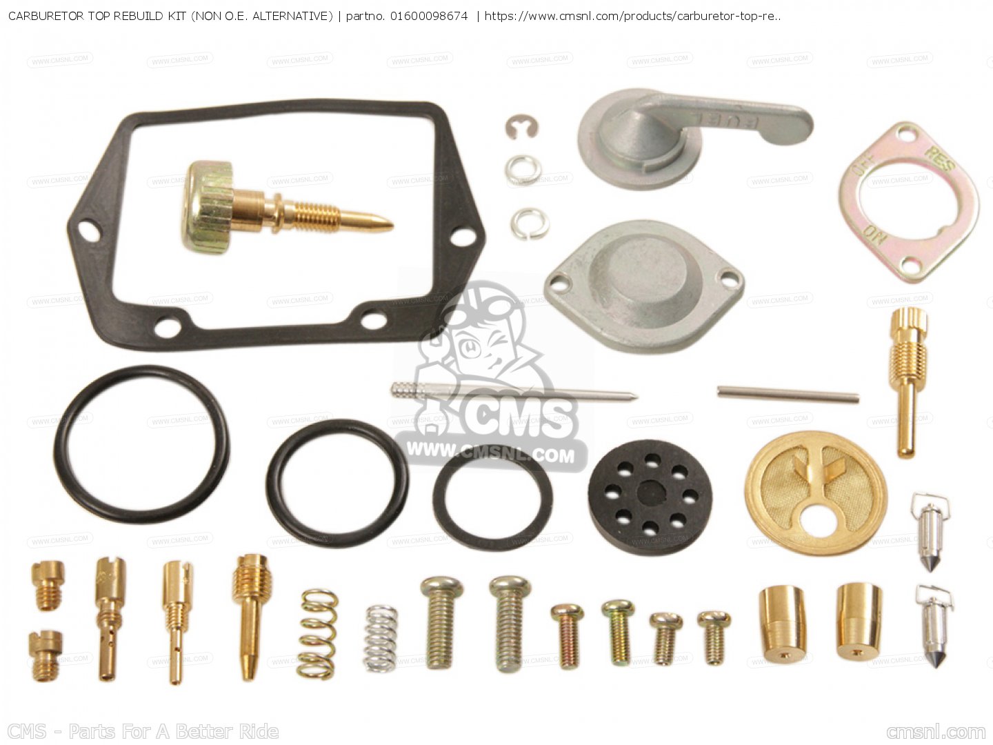 CARBURETOR TOP REBUILD KIT (NON O.E. ALTERNATIVE) for CT70 TRAIL 70 K0