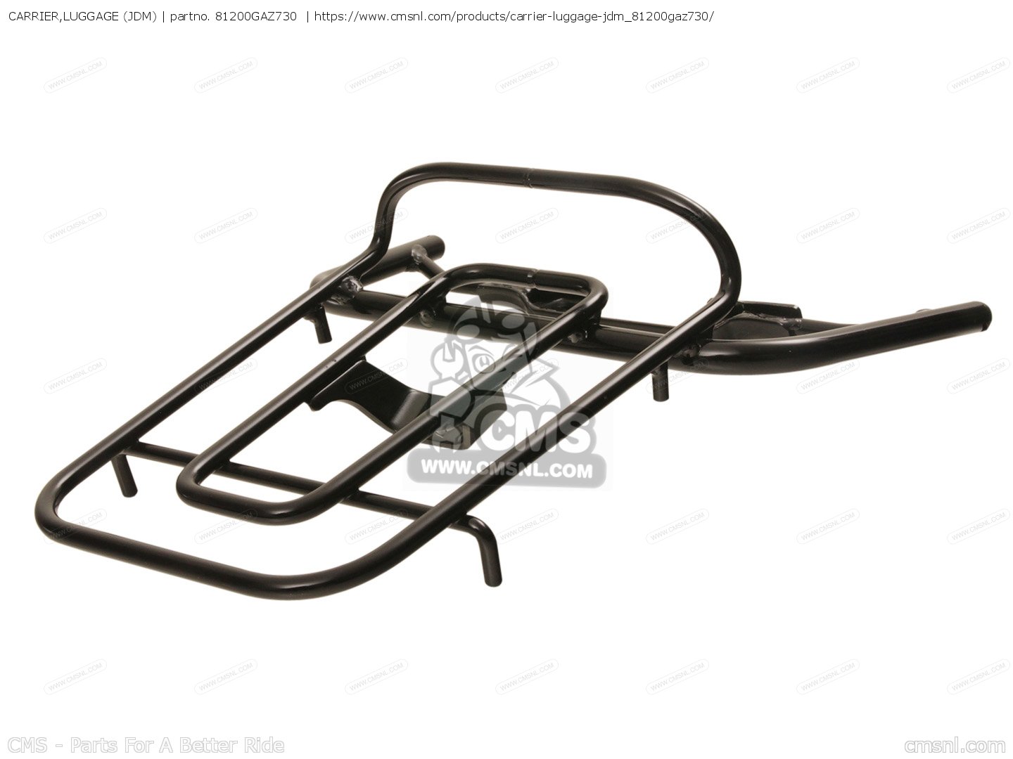 81200GAZ730 Carrier,luggage Honda buy the 81200GAZ730 at CMSNL