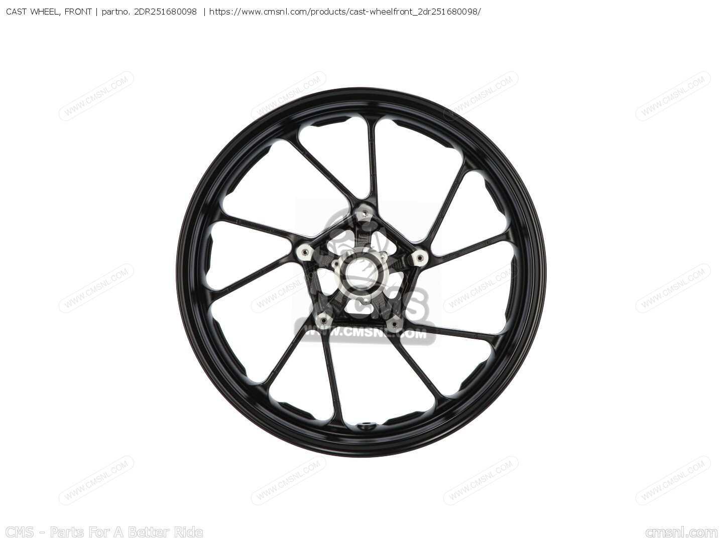 60th 車用品・バイク用品 YAMAHA ヤマハ 純正部品 キヤストホイ-ル