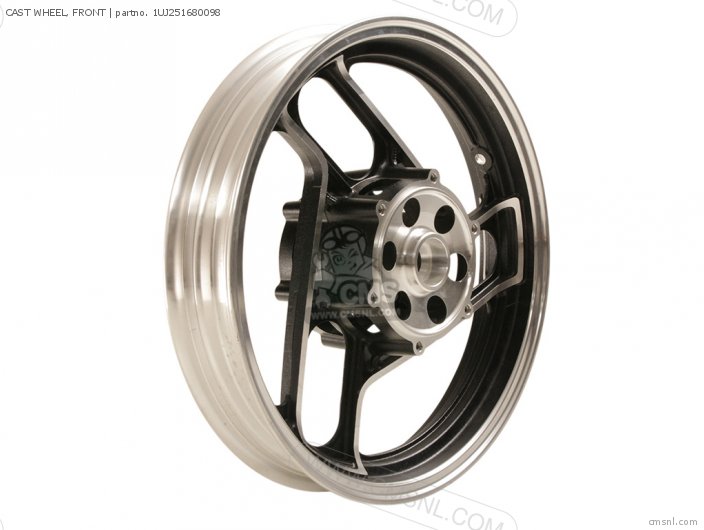 1UJ251680098 Cast Wheel, Front Yamaha buy the 1UJ251680098 at CMSNL