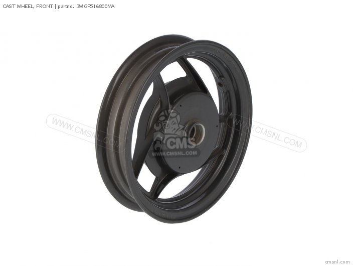 Yamaha CAST WHEEL, FRONT 3WGF516800MA