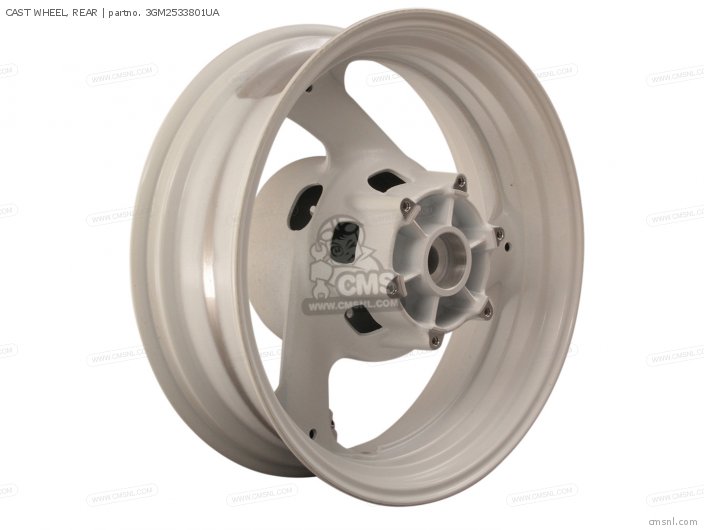 CAST WHEEL, REAR for XJR1300SP 1999 5EA6 GREECE 295EA300EA order at