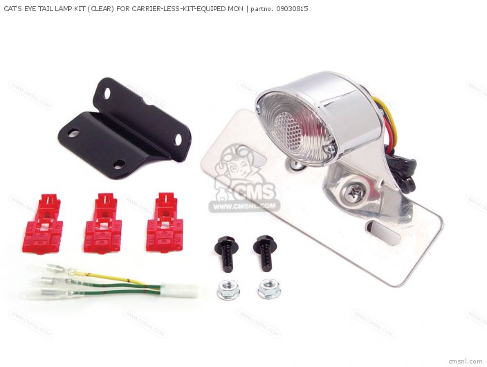 Takegawa CATS EYE TAIL LAMP KIT (CLEAR) FOR CARRIER-LESS-KIT-EQUIPED MON 09030815