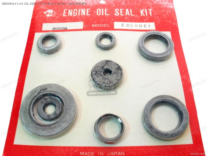 Honda CB500K0,K1,K2 OIL SEAL KIT (8 PCS) OSHCB500F8 Honda CB500K0,K1,K2 OIL SEAL KIT (8 PCS) OSHCB500F8