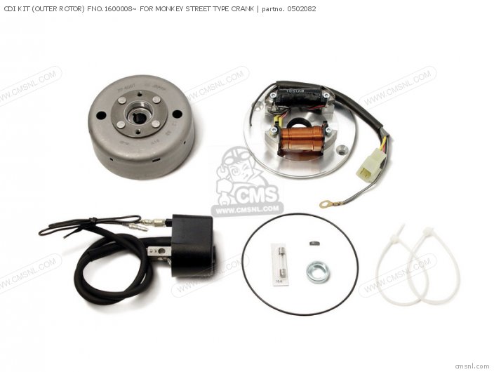 Cdi Kit (outer Rotor) Fno.1600008~ For Monkey Street Type Crank photo