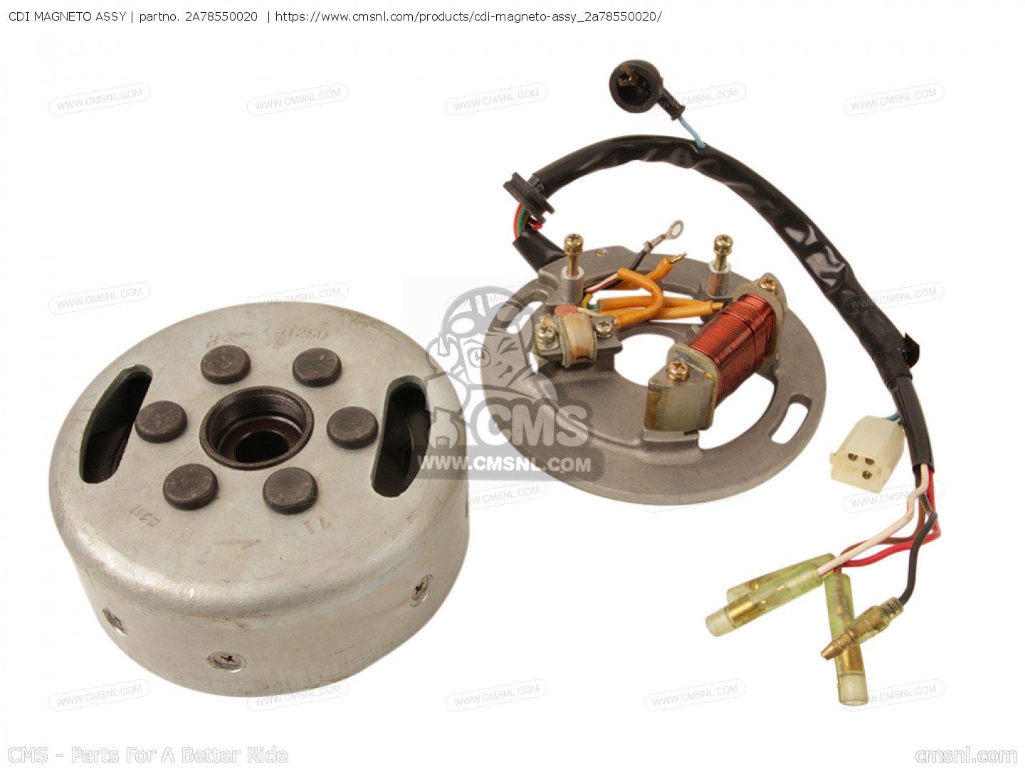CDI MAGNETO ASSY for DT175 1978 USA - order at CMSNL