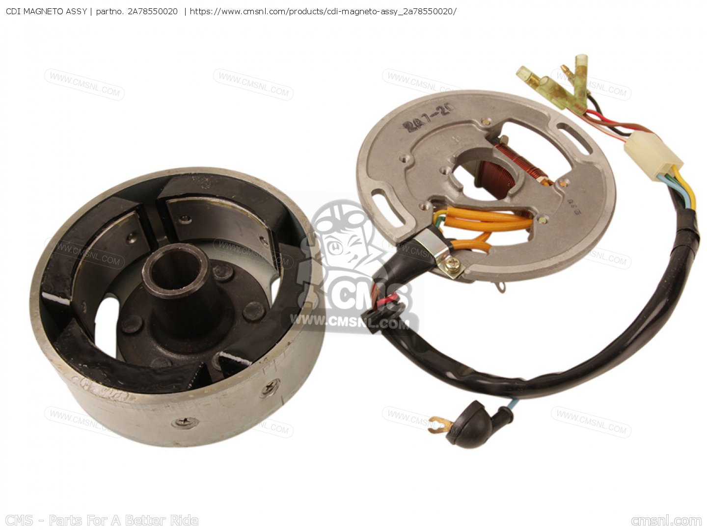 CDI MAGNETO ASSY for DT175 1978 USA - order at CMSNL