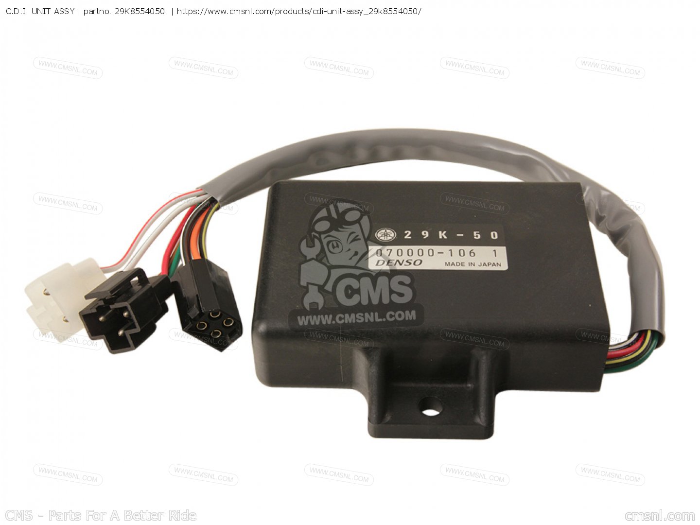 29K8554050: C.D.I. UNIT ASSY Yamaha - buy the 29K-85540-50