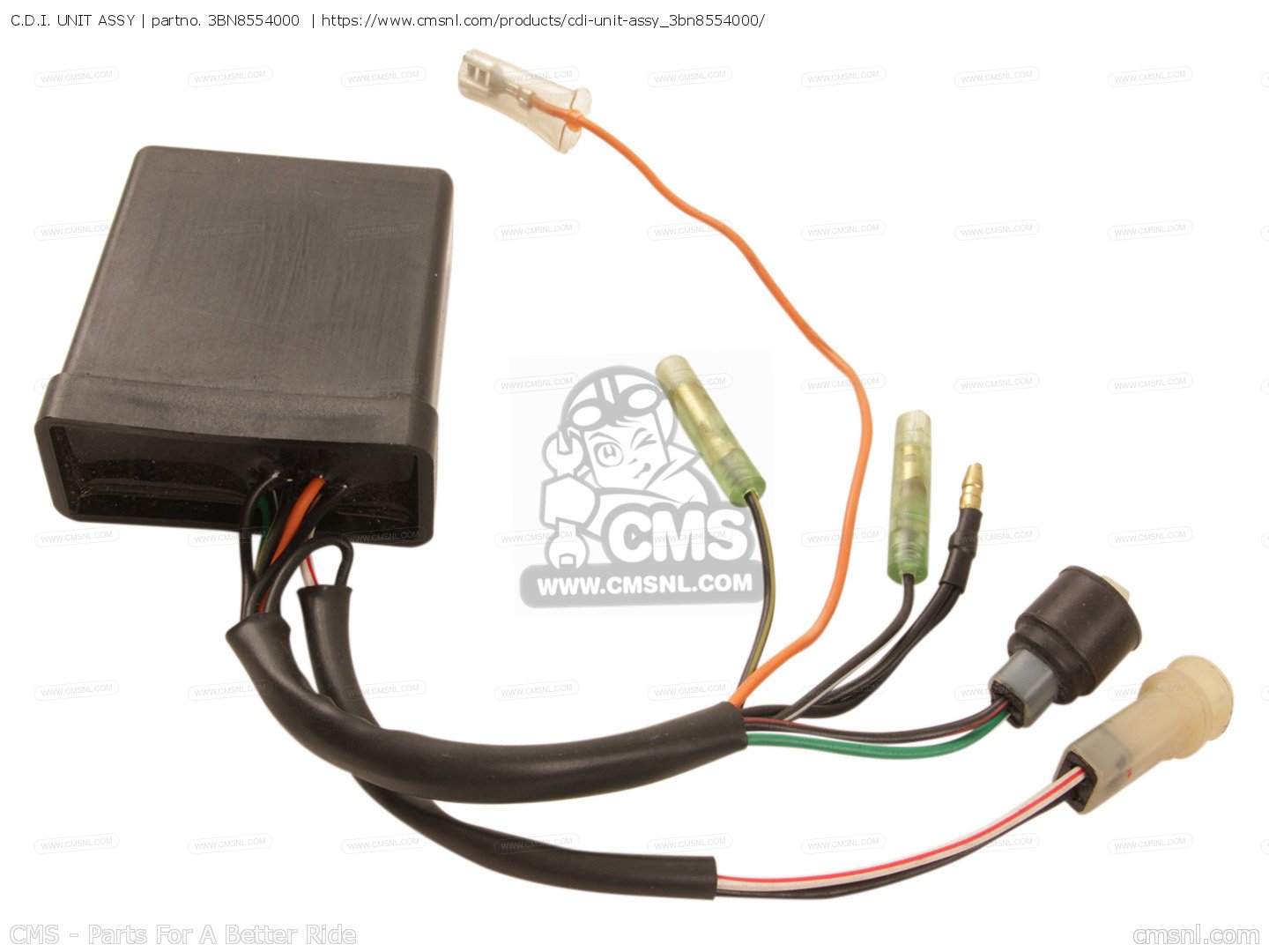 3BN8554000: C.D.I. UNIT ASSY Yamaha - buy the 3BN-85540-00