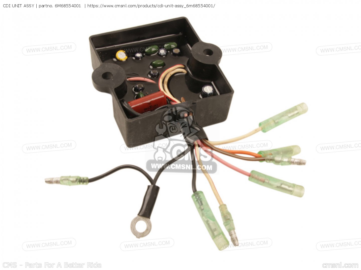 6M68554001: Cdi Unit Assy Yamaha - buy the 6M6-85540-01-00 at CMSNL