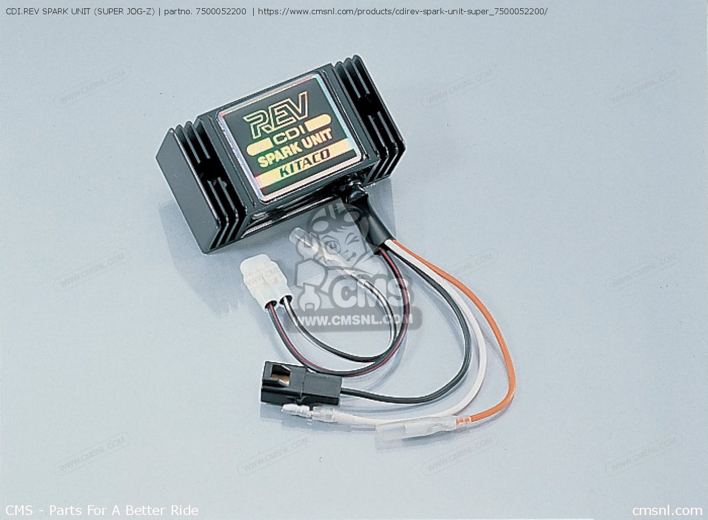 7500052200: CDI.REV SPARK UNIT (SUPER JOG-Z) Kitaco - buy the 750