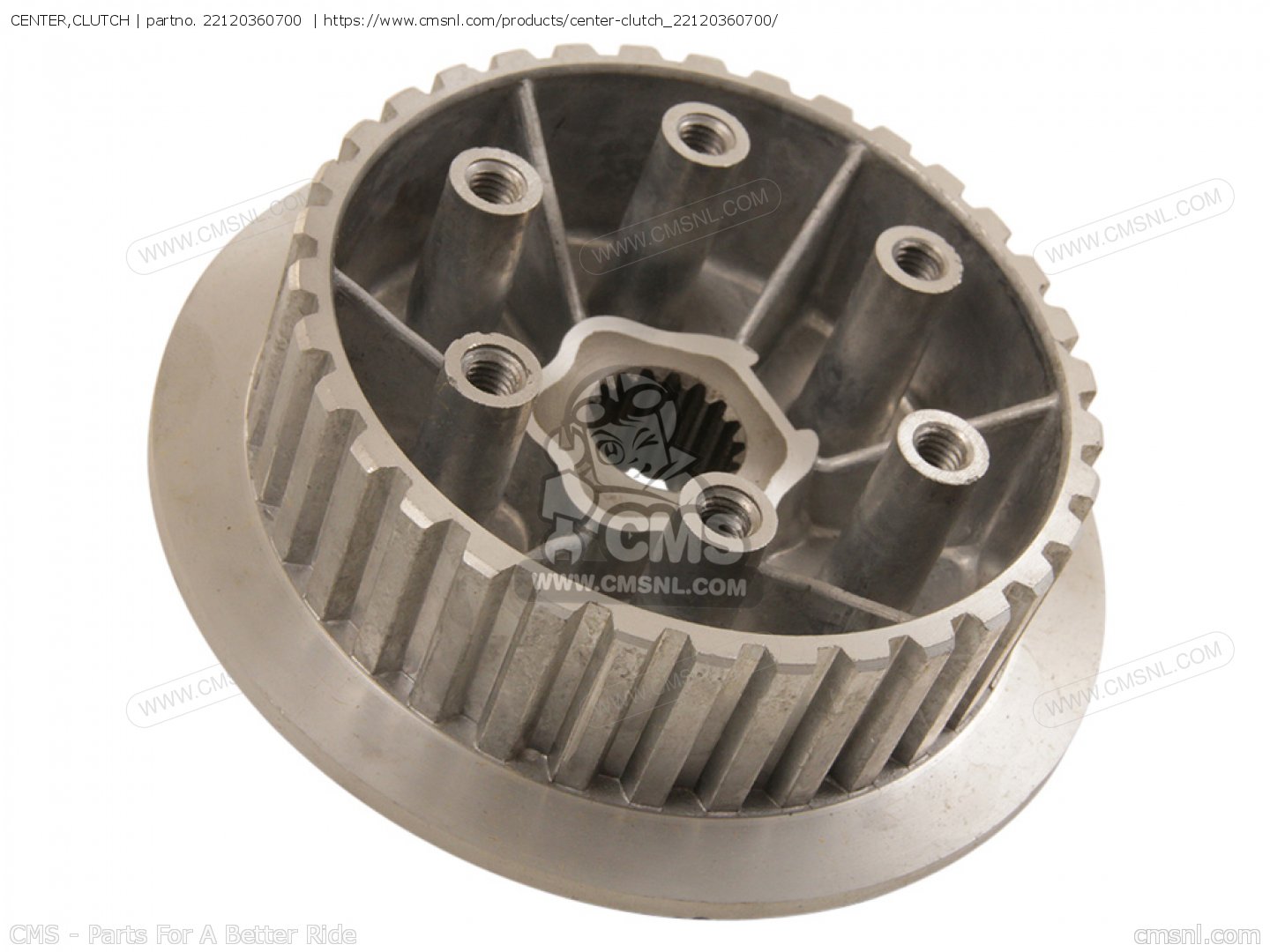 CENTER,CLUTCH for CR125M4 ELSINORE 1978 USA order at CMSNL