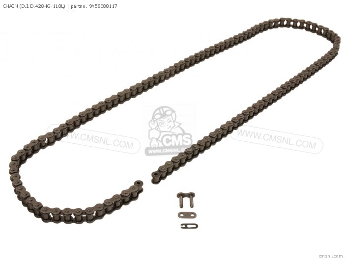 Yamaha CHAIN (D.I.D.428HG-118L) 9Y58088117 Yamaha CHAIN (D.I.D.428HG-118L) 9Y58088117