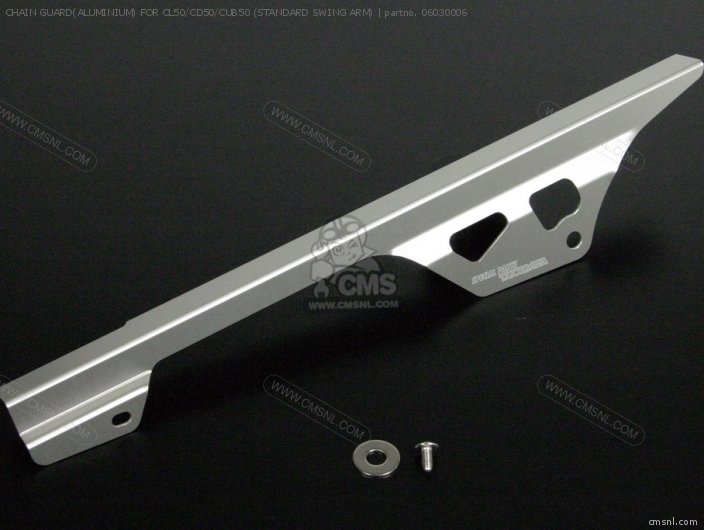 Takegawa CHAIN GUARD(ALUMINIUM) FOR CL50/CD50/CUB50 (STANDARD SWING ARM) 06030006