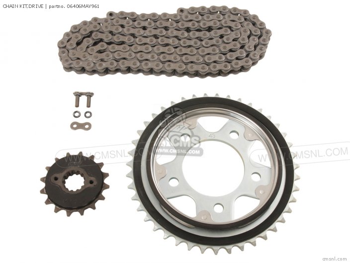Honda CHAIN KIT,DRIVE 06406MAY961 Honda CHAIN KIT,DRIVE 06406MAY961