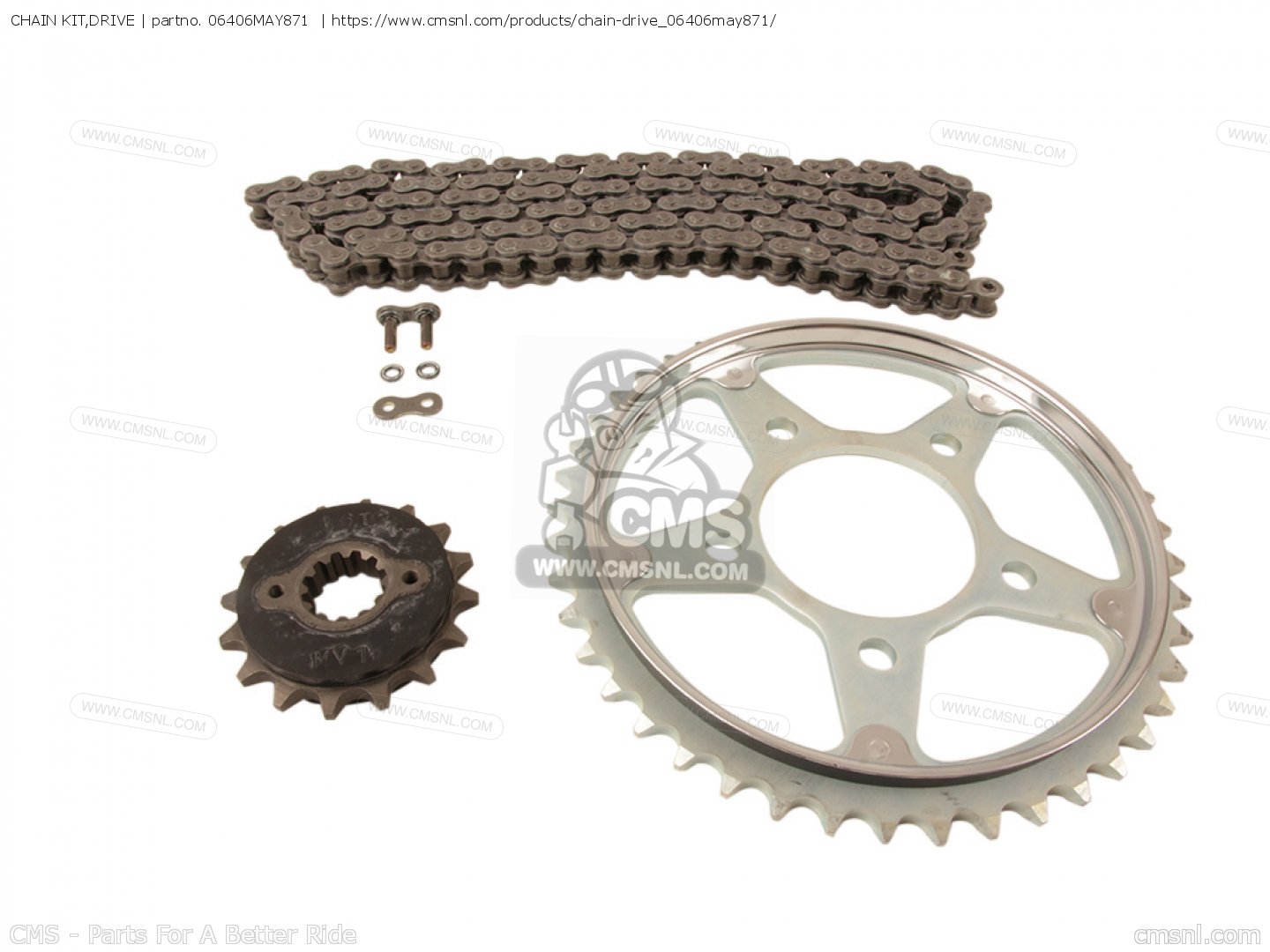 CHAIN KIT,DRIVE for XRV750 AFRICA TWIN 2000 (Y) EUROPEAN DIRECT SALES
