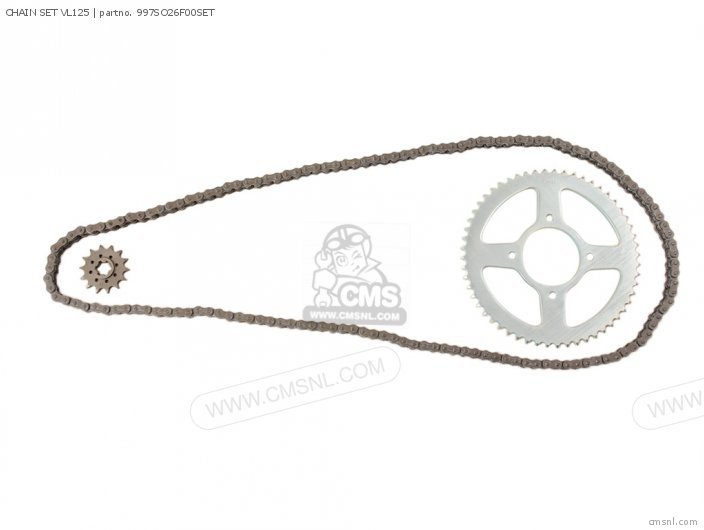Suzuki CHAIN SET VL125 997SO26F00SET Suzuki CHAIN SET VL125 997SO26F00SET