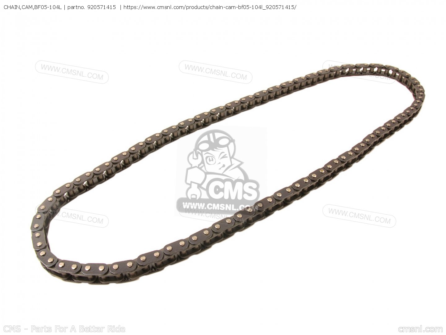 920571415: CHAIN,CAM,BF05-104L Kawasaki - buy the 92057-1415