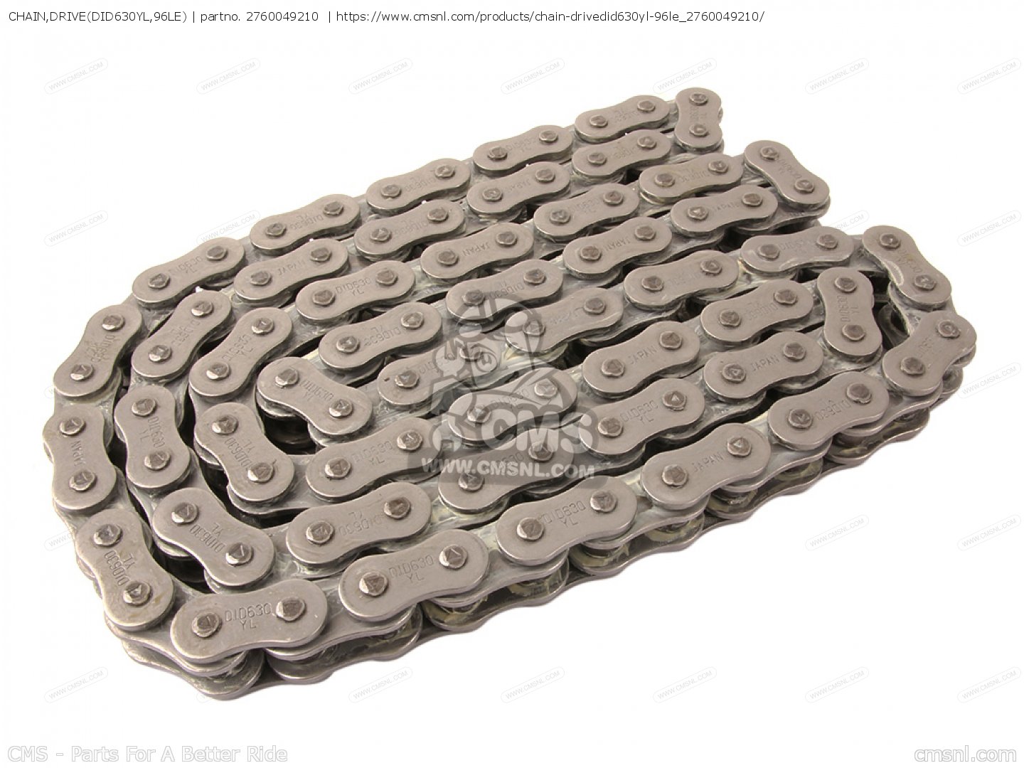 CHAIN,DRIVE(DID630YL,96LE) for RE5 RE5M RE5A 1975 1976 (M) (A) USA