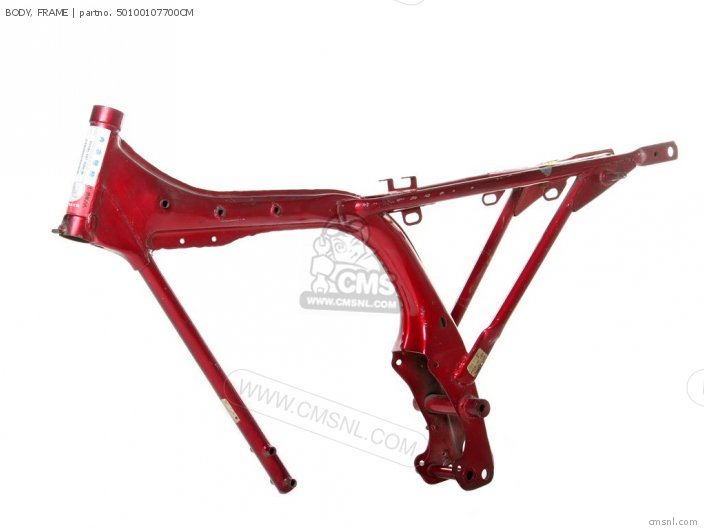 Honda CHASSIS CB125S BODY, FRAME 50100107700CM