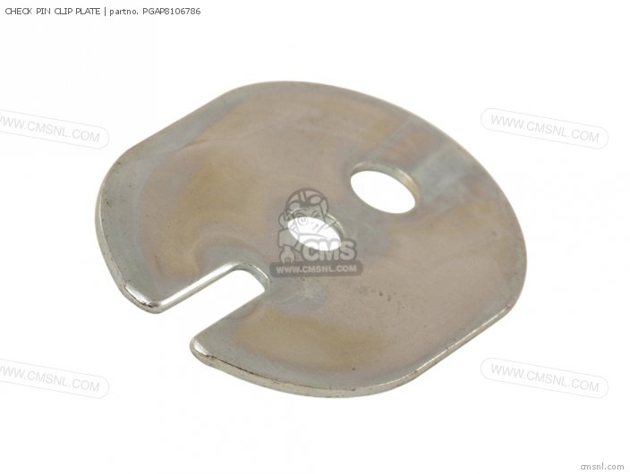 Piaggio Group CHECK PIN CLIP PLATE PGAP8106786 Piaggio Group CHECK PIN CLIP PLATE PGAP8106786