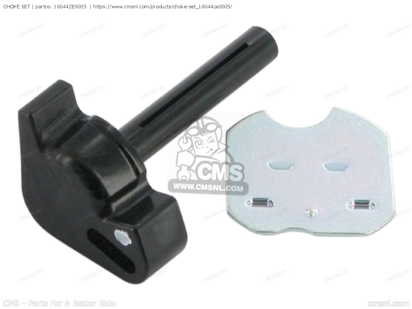 Honda 16044-ZE0-005 Choke Set